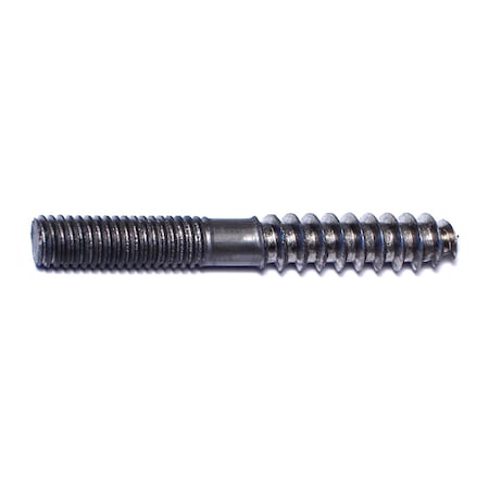 Midwest Fastener 3/8 in Thread to 3/8"-16 Thread, 50 PK Steel, Plain Finish 08460